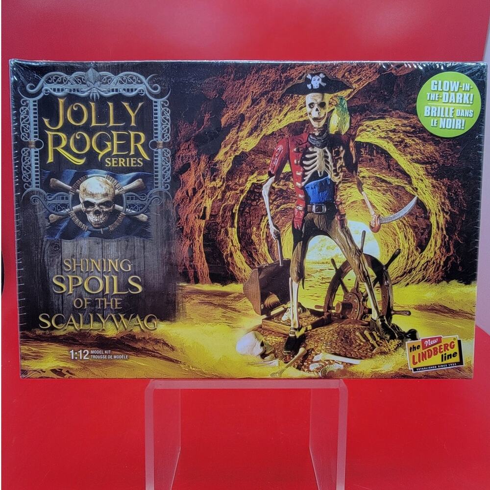 Lindberg Jolly Roger Series Kit Shining Spoils Of The Scallywag 1/12 NEW in Box